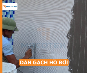 Dán gạch Hồ bơi 4