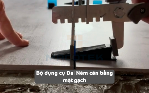 Thi công keo dán gạch lát nền